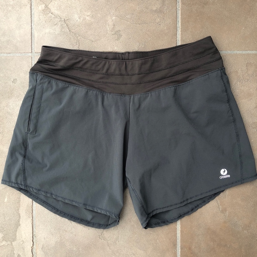 Oiselle Long Roga shorts